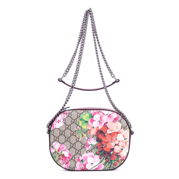 Gucci Blooms Flowers Round Mini Chain Bag - Picture 1 of 10